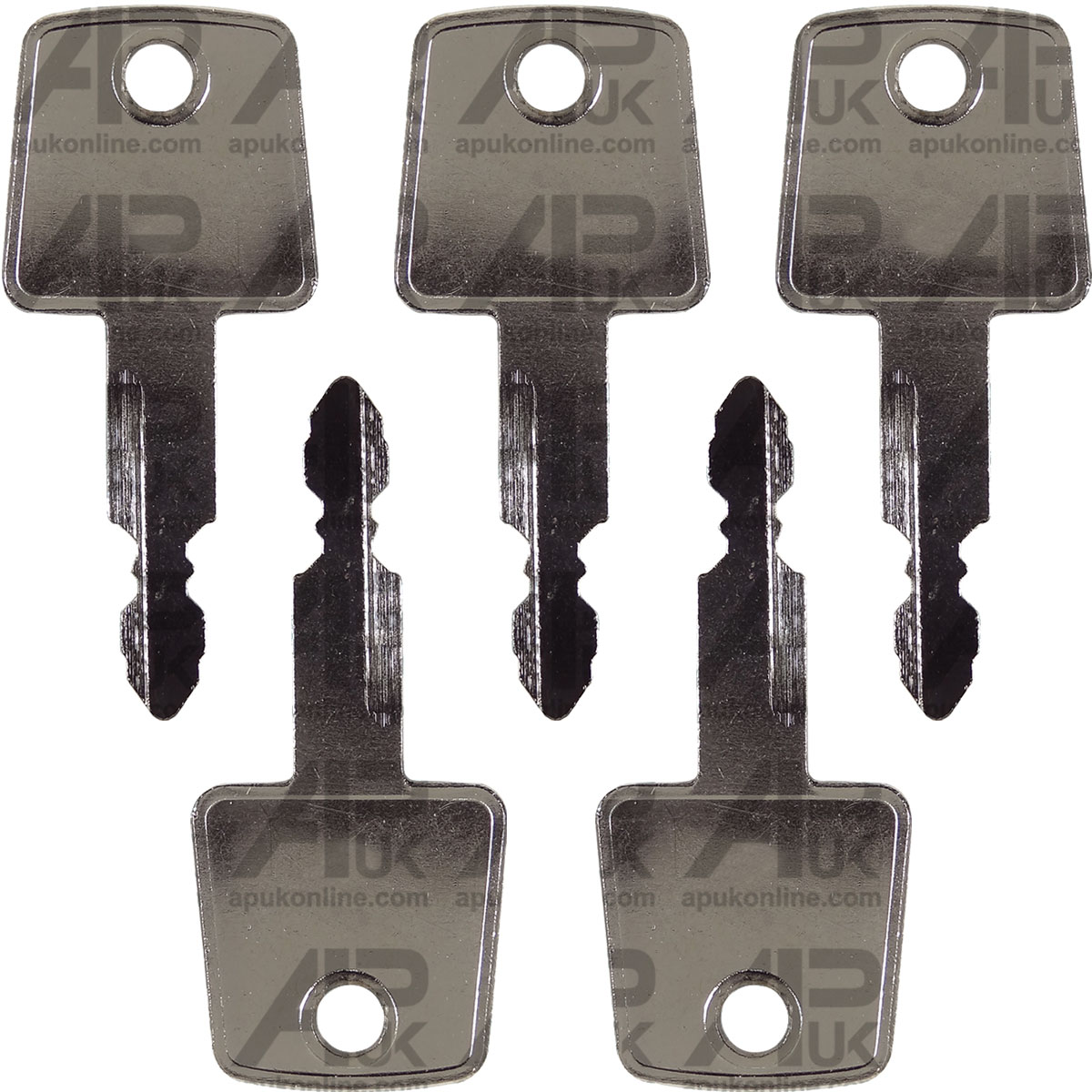 5x Ignition Key for Kawasaki Wheel Loader Kobelco Case New Holland Excavator