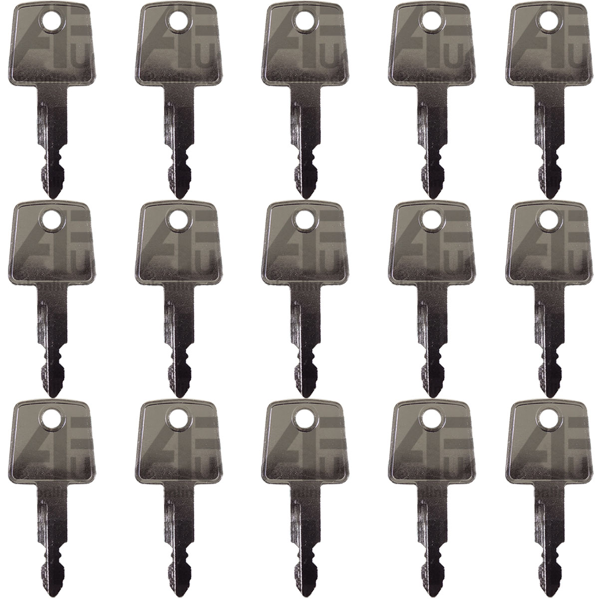 15x Ignition Key for Kawasaki Wheel Loader Kobelco Case New Holland Excavator
