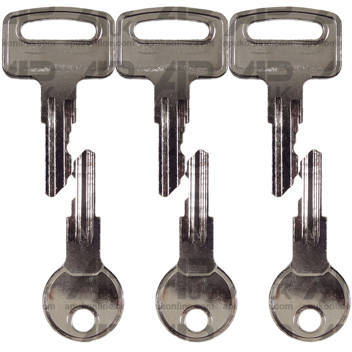 3x Pair of New &amp; Old Type Ignition Switch Key for JLG Cherry Picker Plant Lift