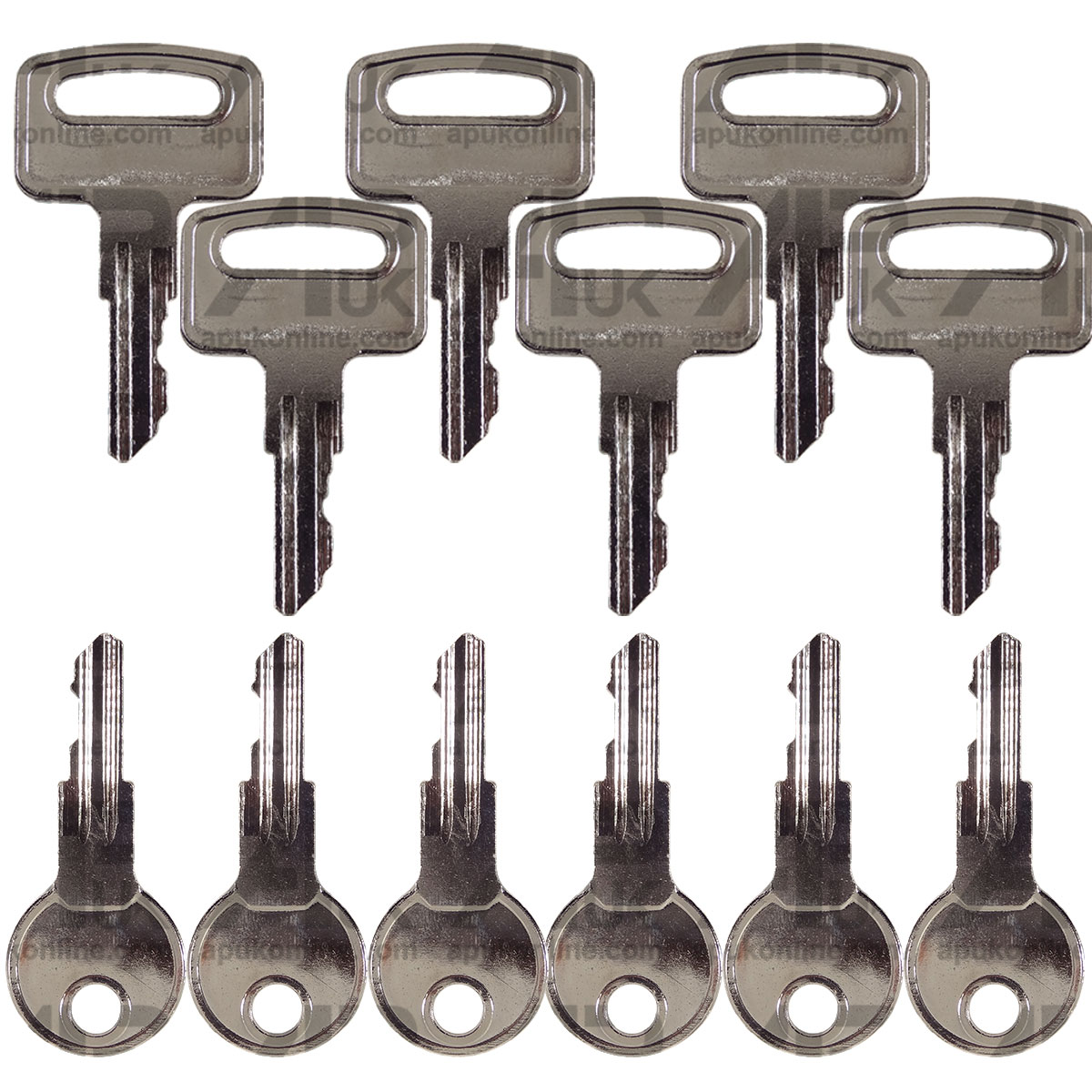 6x Pair of New &amp; Old Type Ignition Switch Key for JLG Cherry Picker Plant Lift