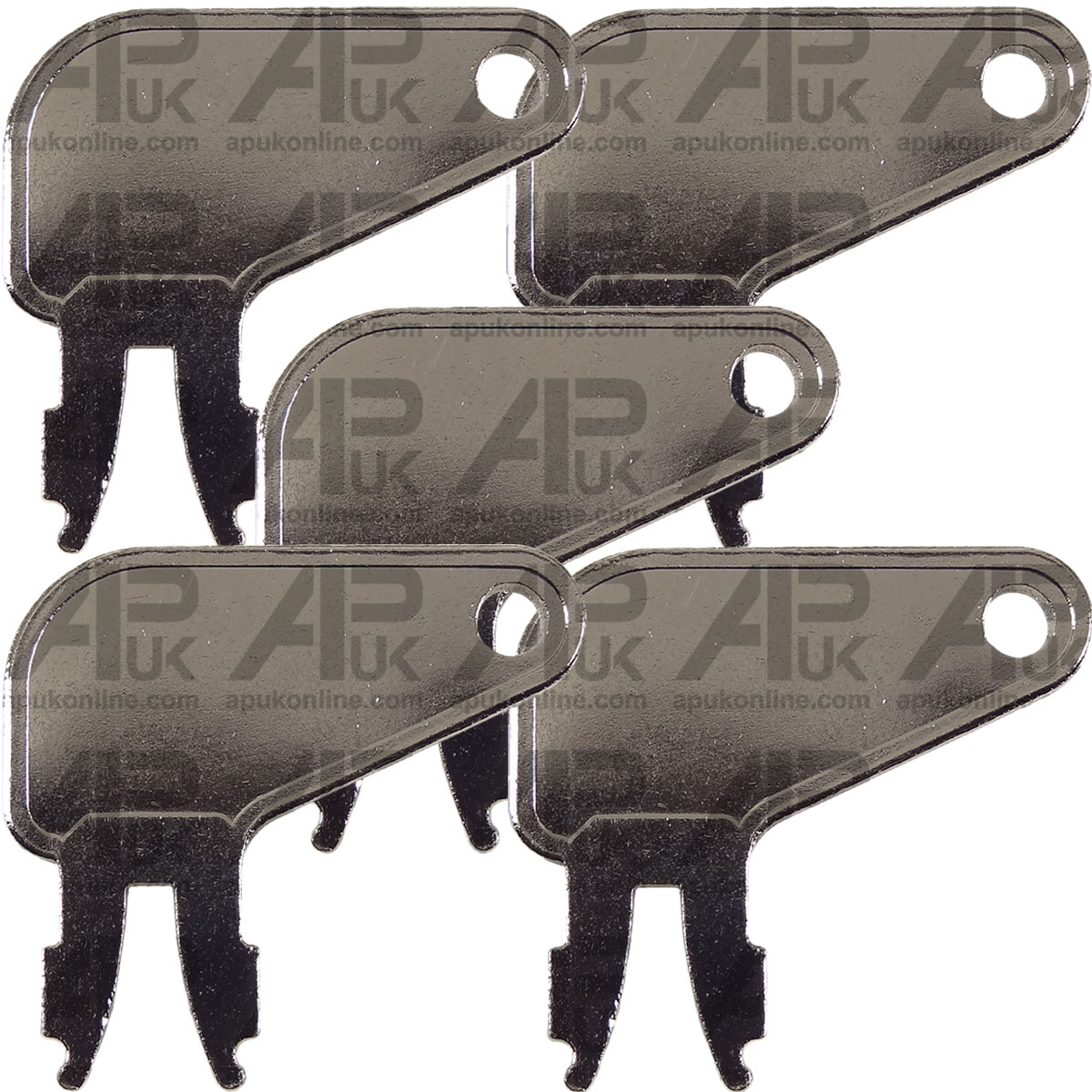 5x Ignition Switch Key for Cat Caterpillar Equipment Battery Disconnect Plant