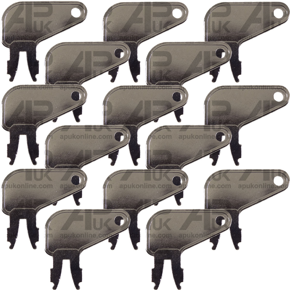 15x Ignition Switch Key for Cat Caterpillar Equipment Battery Disconnect Plant