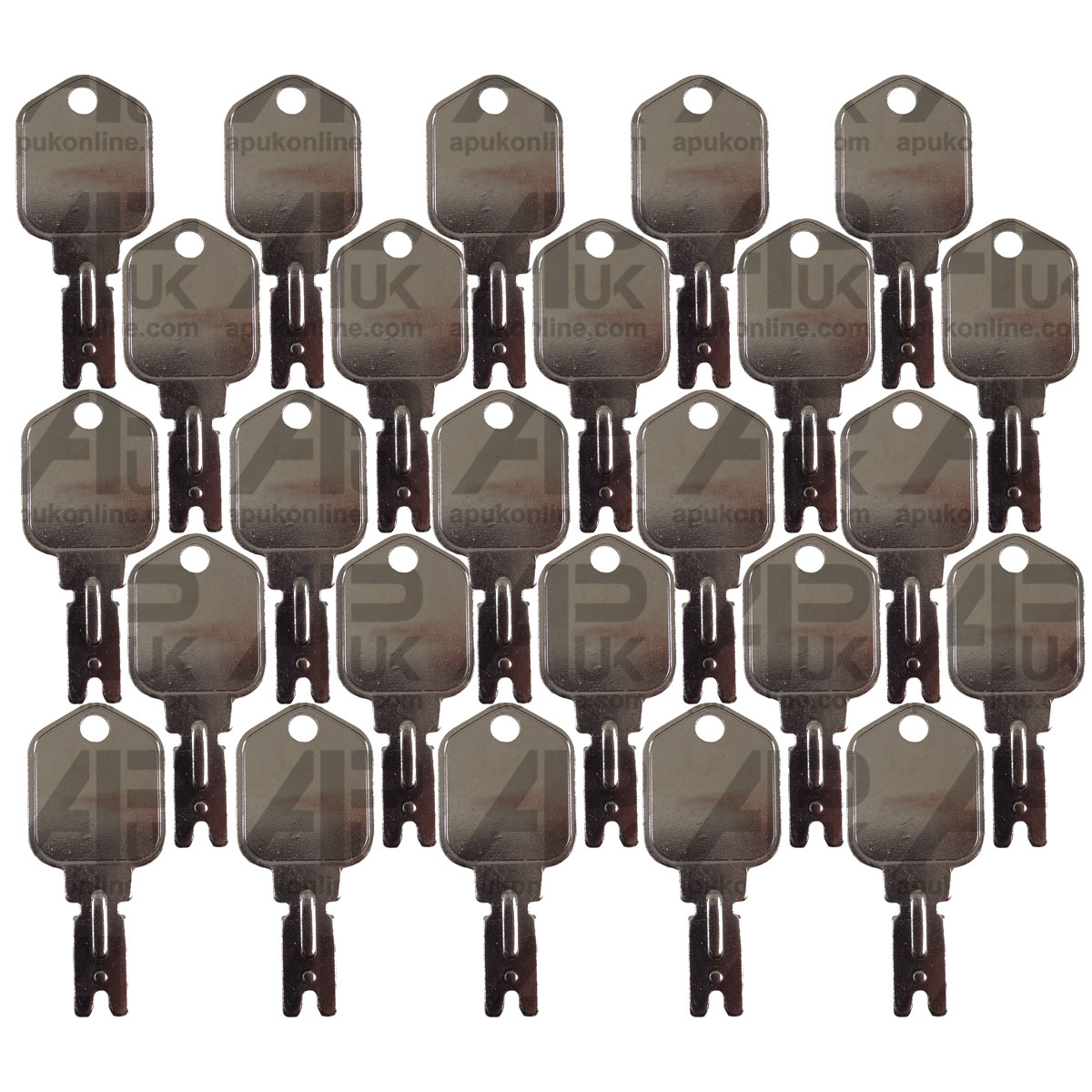 25x Ignition Key for Daewoo 430 440 450 Mustang 166 Skid Steer Ingersoll Rand IR