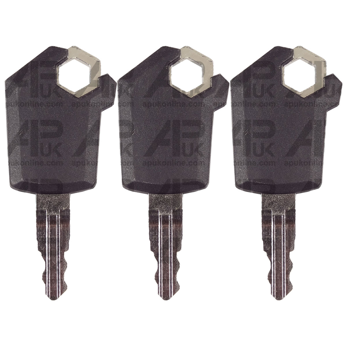 3x Key for CAT Caterpillar Dozer Backhoe Excavator Skid Steer Loader 5P8500