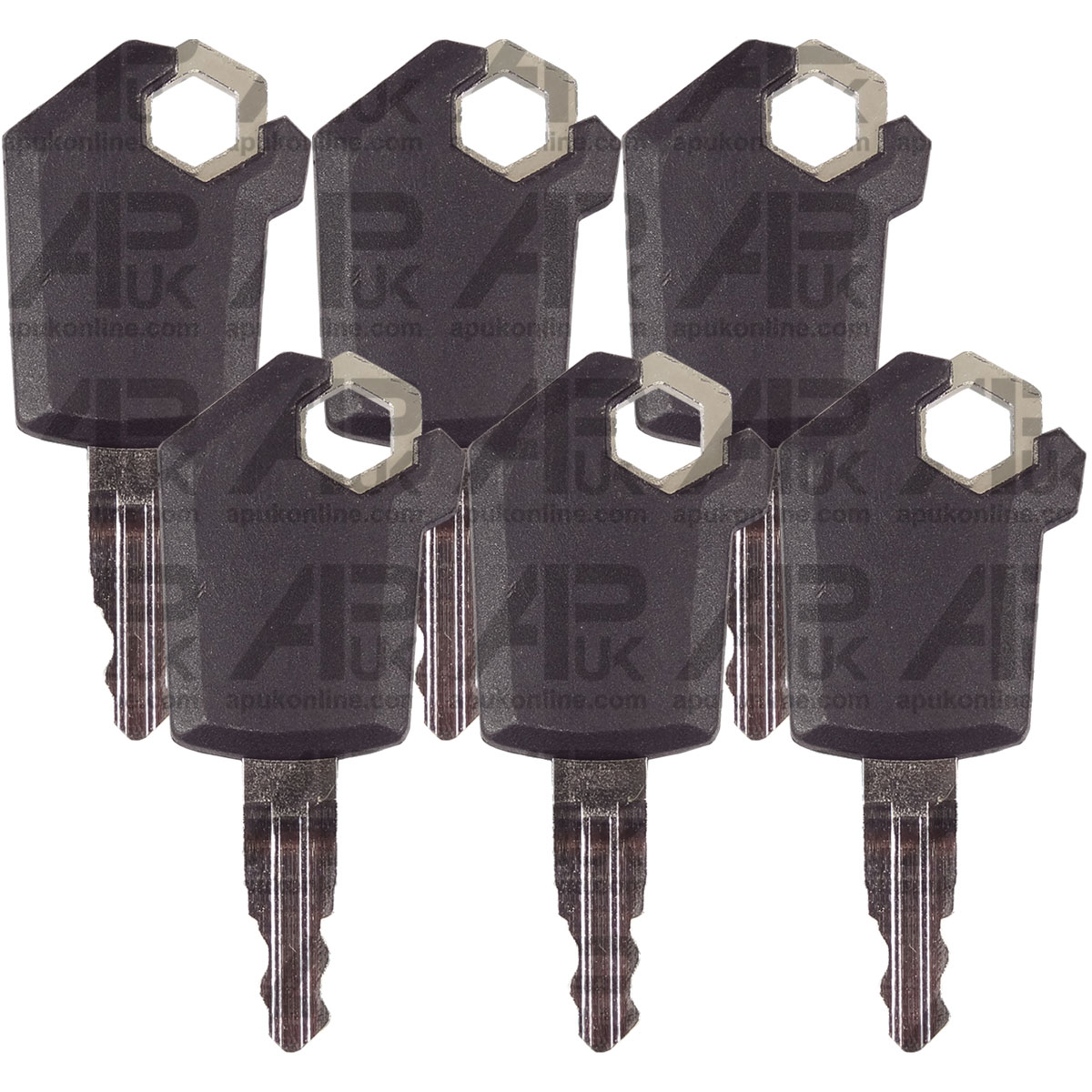 6x Key for CAT Caterpillar Dozer Backhoe Excavator Skid Steer Loader 5P8500
