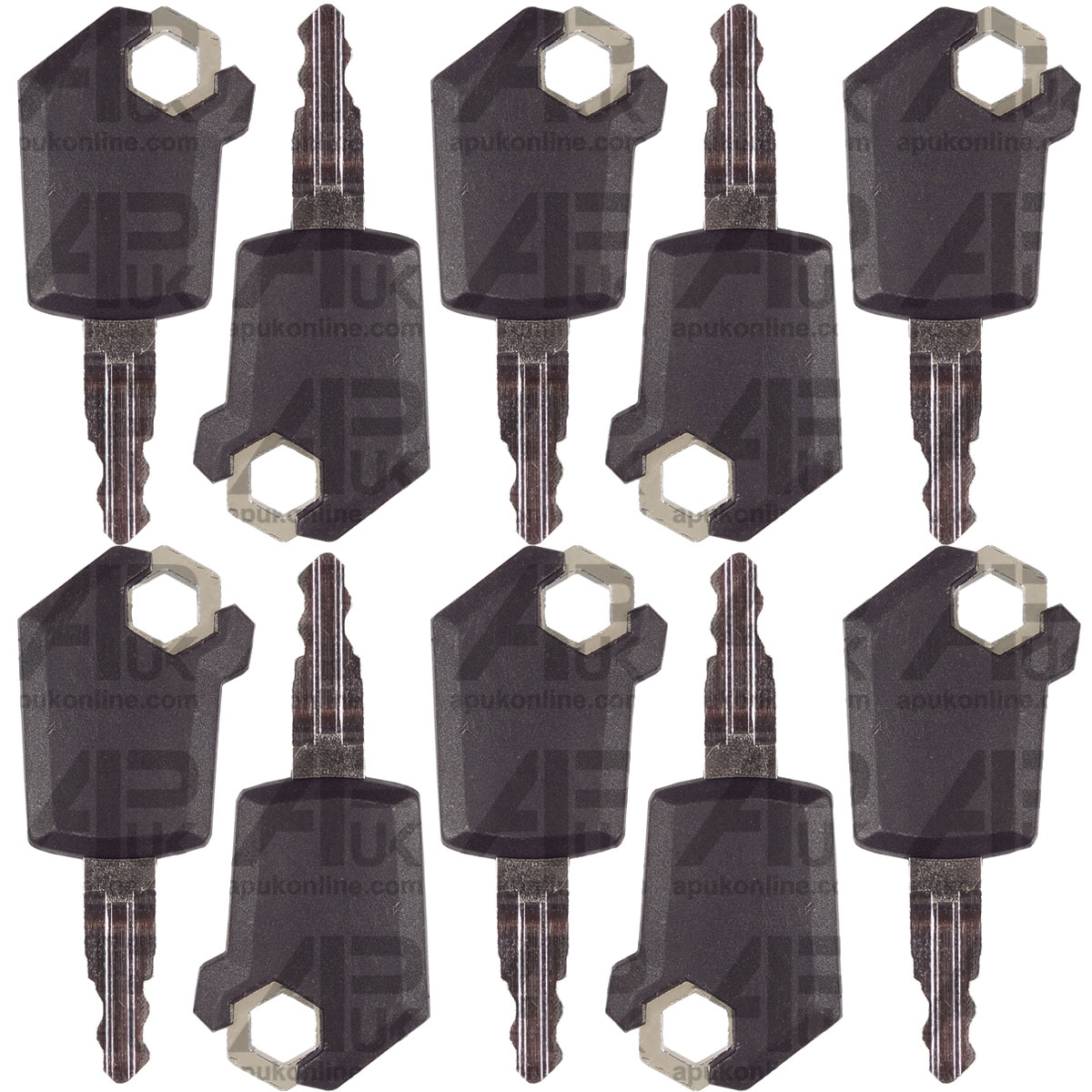 10x Key for CAT Caterpillar Dozer Backhoe Excavator Skid Steer Loader 5P8500