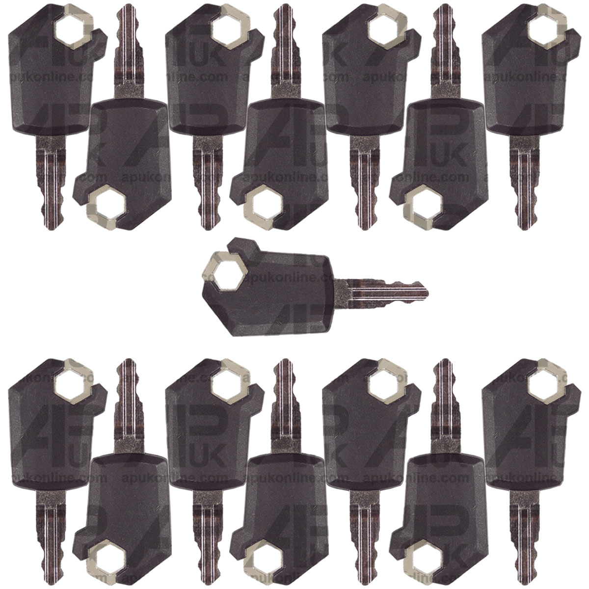 15x Key for CAT Caterpillar Dozer Backhoe Excavator Skid Steer Loader 5P8500