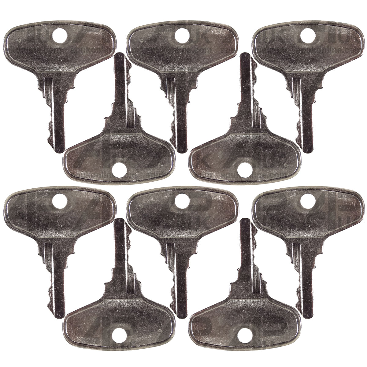 10x Ignition Key for Kubota B20 B6200 B7100 B7200 B8200 B9200 Compact Tractor