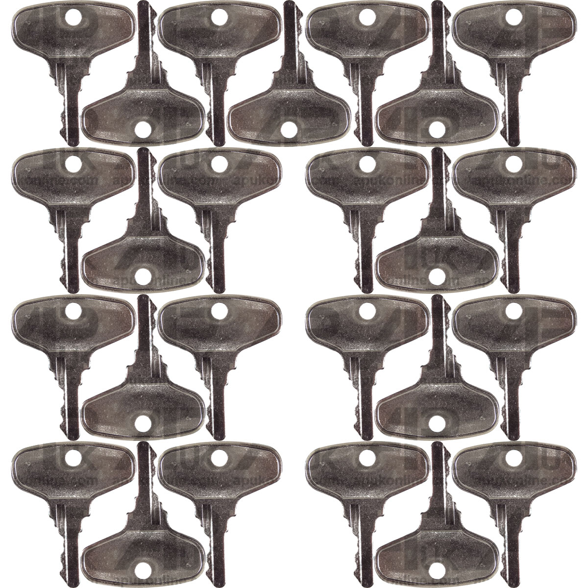 25 Ignition Switch Key for Kubota Tractor Thomas Skid Steer Sweeper Mini Backhoe