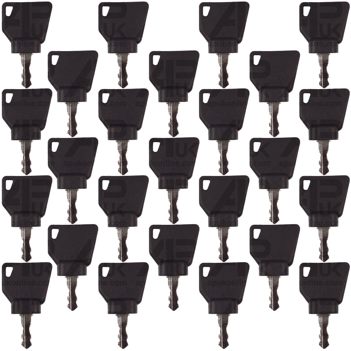 25x Ignition Key for JCB Backhoe Loader Bomag Digger Terex Excavator Plant