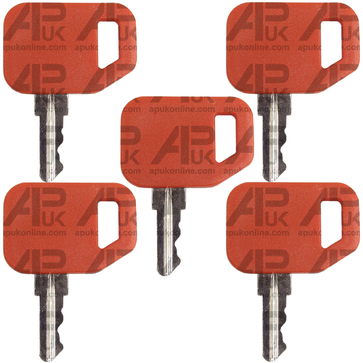 5x Ignition Key for John Deere Commercial Dozer Backhoe Loader Gator Skid Steer