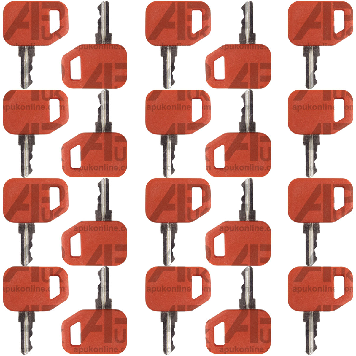 20x Ignition Key for John Deere Commercial Dozer Backhoe Loader Gator Skid Steer