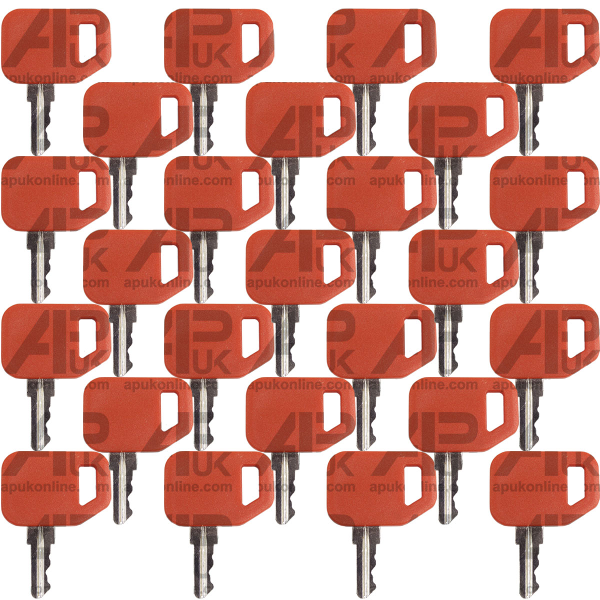 25x Ignition Key for John Deere Commercial Dozer Backhoe Loader Gator Skid Steer