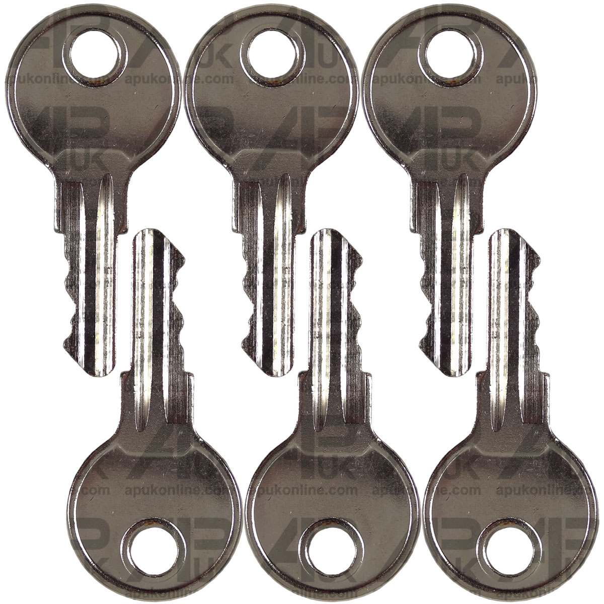 6x Ignition Key for Skyjack Genie Terex Snorkel Ronis Vermeer Upright Lifts
