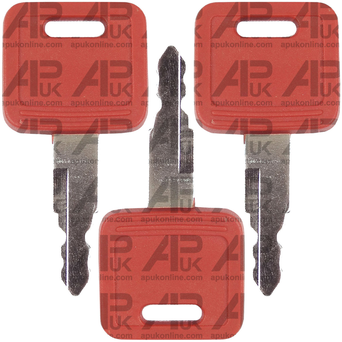 3 Ignition Switch Key for John Deere Hitachi Excavator Case 1650 1850 Dozer H800