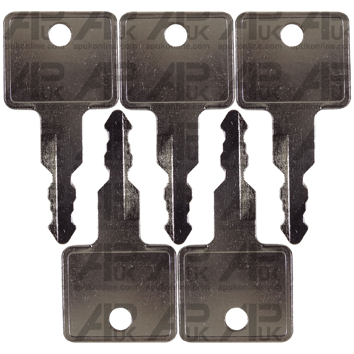 5x Ignition Key for Hitachi H808 Case Hyundai HD62 Excavator Digger Track Loader