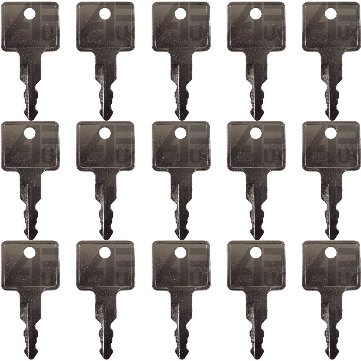 15 Ignition Key for Hitachi H808 Case Hyundai HD62 Excavator Digger Track Loader