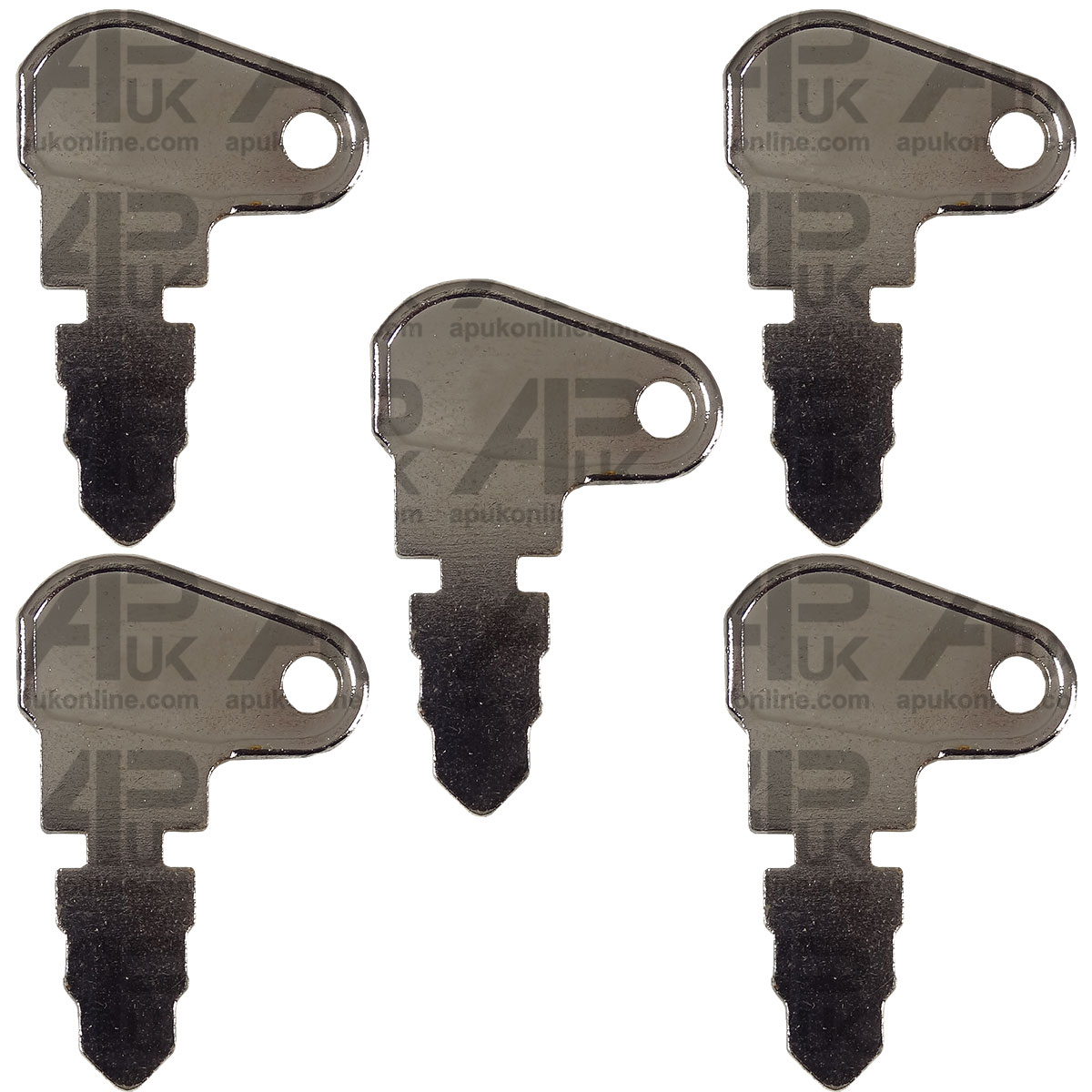 5x Ignition Key for Massey Ferguson 1155 1500 1800 2135 2200 2500 3165 Tractor