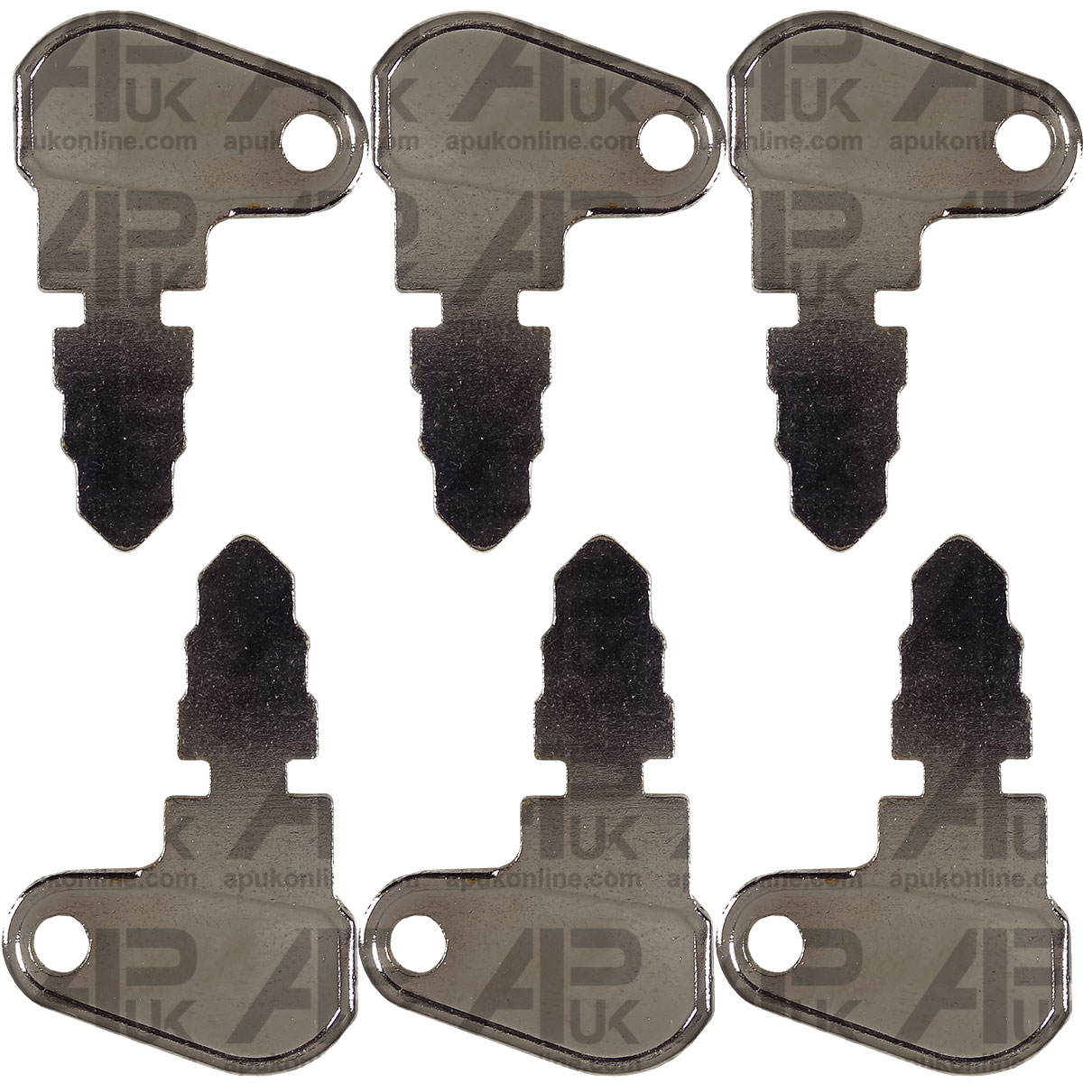 6x Ignition Keys for Old Case Baraga Lifts Excavator Digger Dumper Bobcat 83353