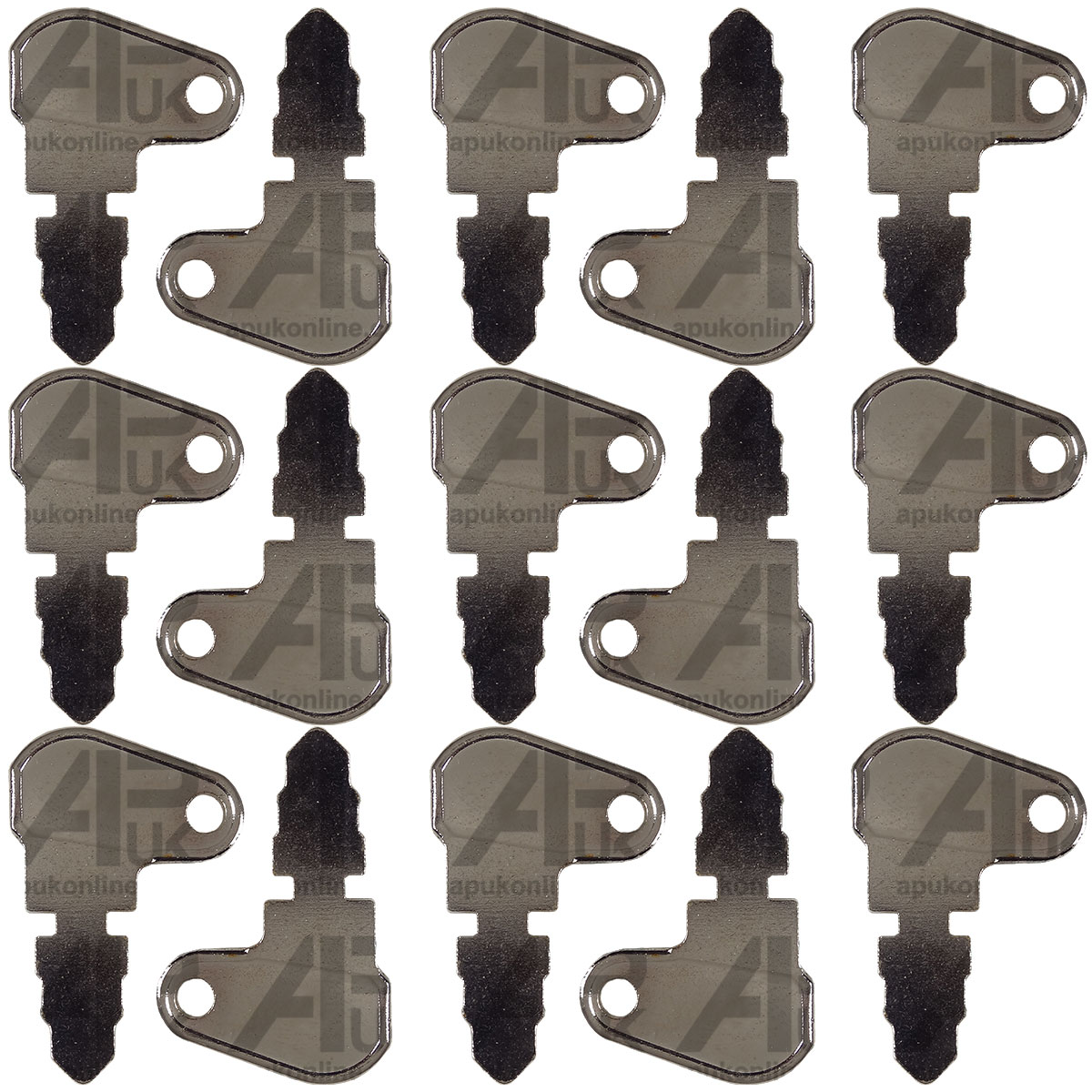 15x Ignition Keys for Old Case Baraga Lifts Excavator Digger Dumper Bobcat 83353
