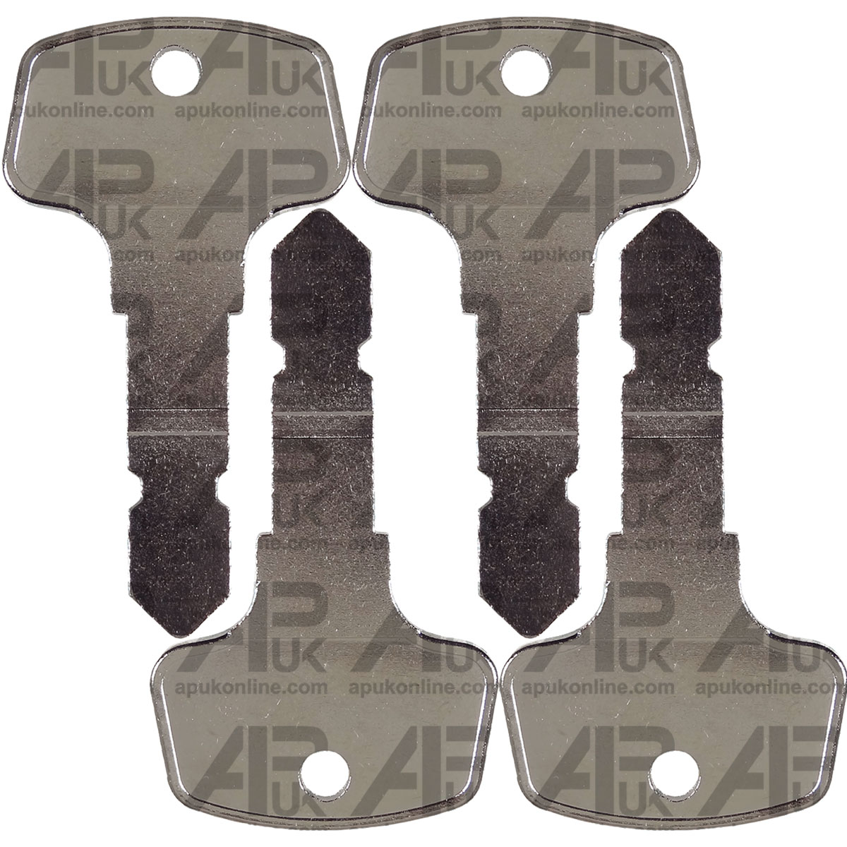 4x Ignition Switch Keys for Timberwolf Wood Chipper Kubota New B 728 Tractor