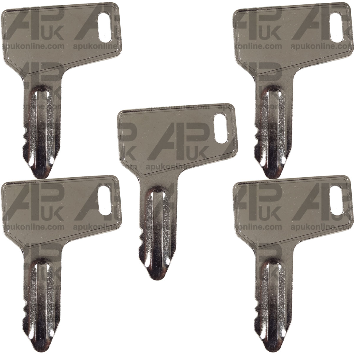 5x Ignition Keys for Yanmar C60R C80R Crawler Dumper Carrier Excavator Plant