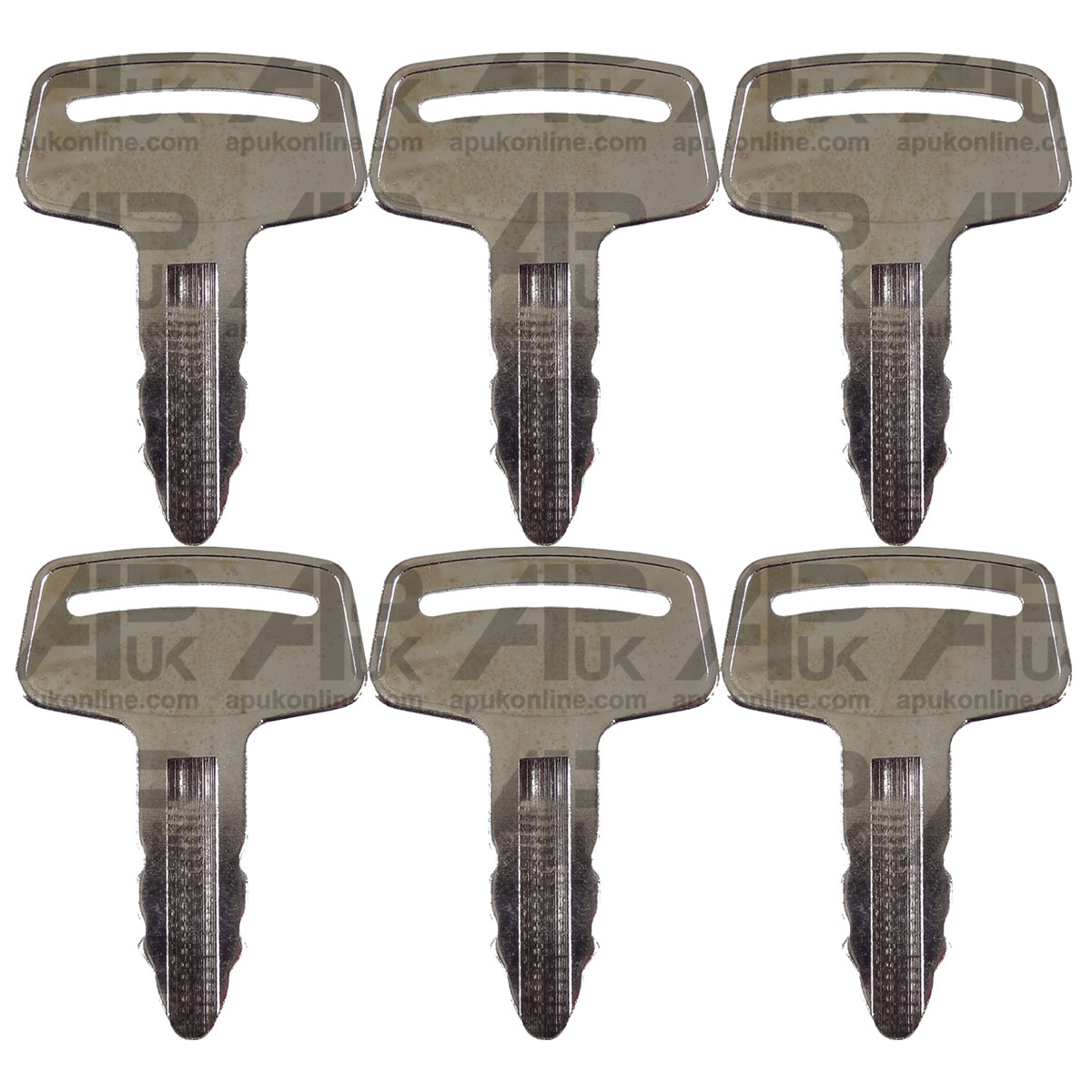 6x Ignition Keys for Kubota KX Loader Mini Excavator Dumper Digger Tractor 53630