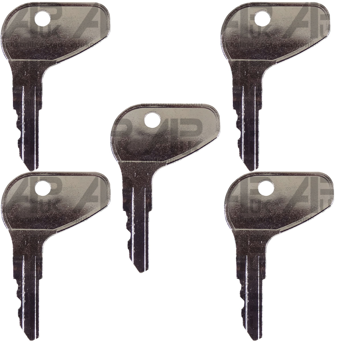 5x Ignition Keys for Kubota L G Series L2350 L2500 L2600 L3000 L4310 Tractor