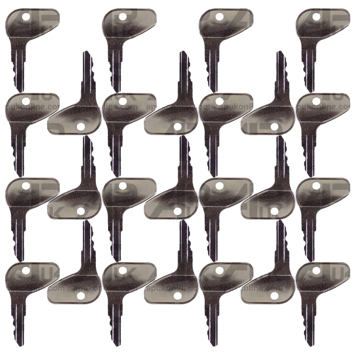 25x Ignition Keys for Kubota G G4200 G5200 Mitsubishi Satoh Mahindra Tractor