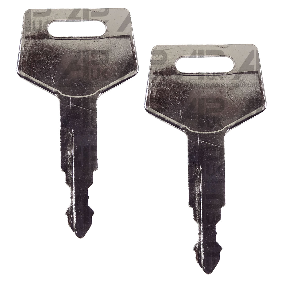 2x Ignition Keys for IHI Kato Excavator Loader Digger Skid Steer Chieftain 5080