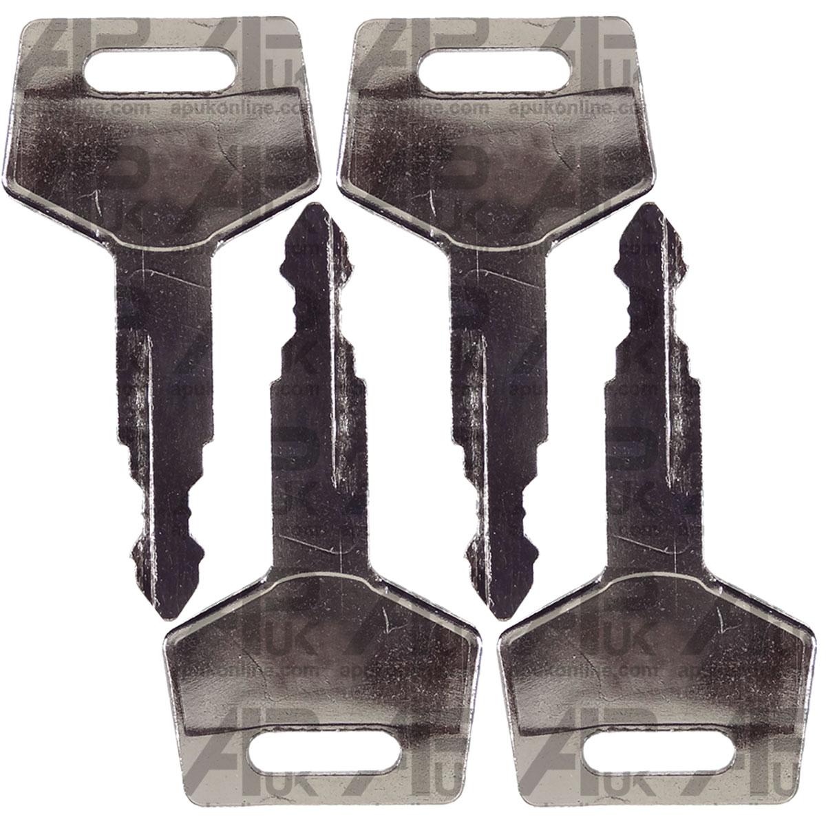 4x Ignition Keys for IHI Kato Excavator Loader Digger Skid Steer Chieftain 5080