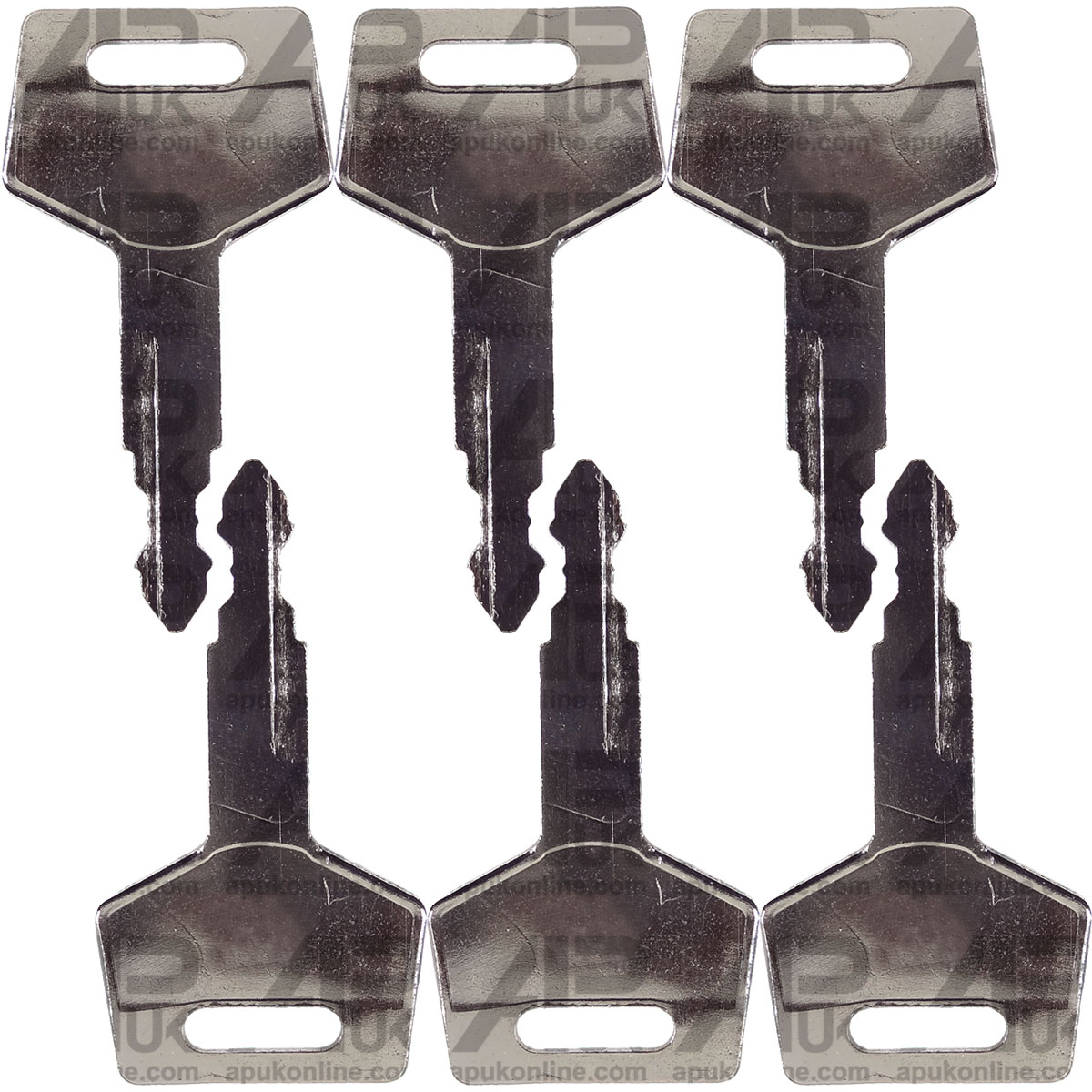6x Ignition Keys for IHI Kato Excavator Loader Digger Skid Steer Chieftain 5080