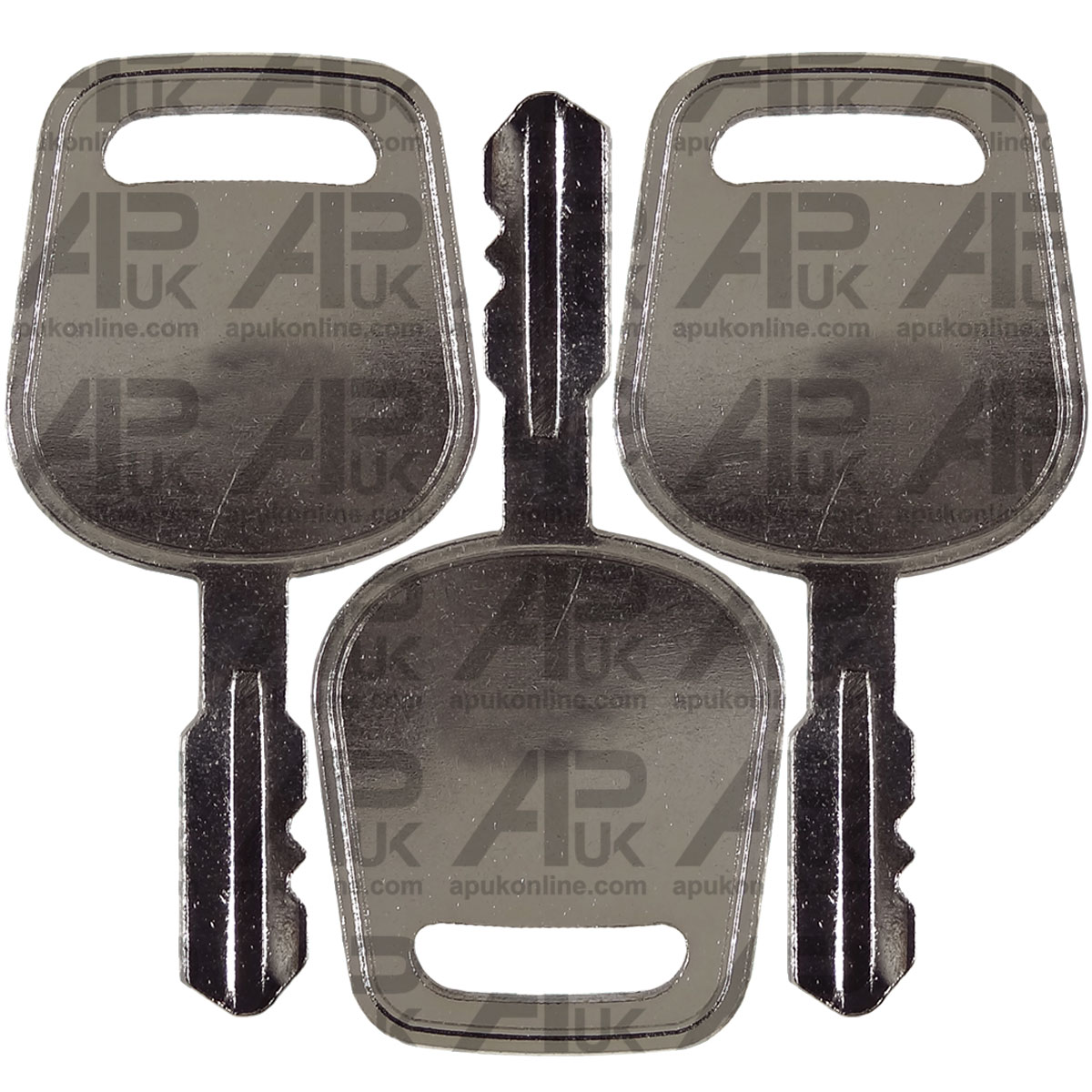 3x Ignition Switch Keys for John Deere Ride On Cub Cadet Delat Poulan Lawn Mower