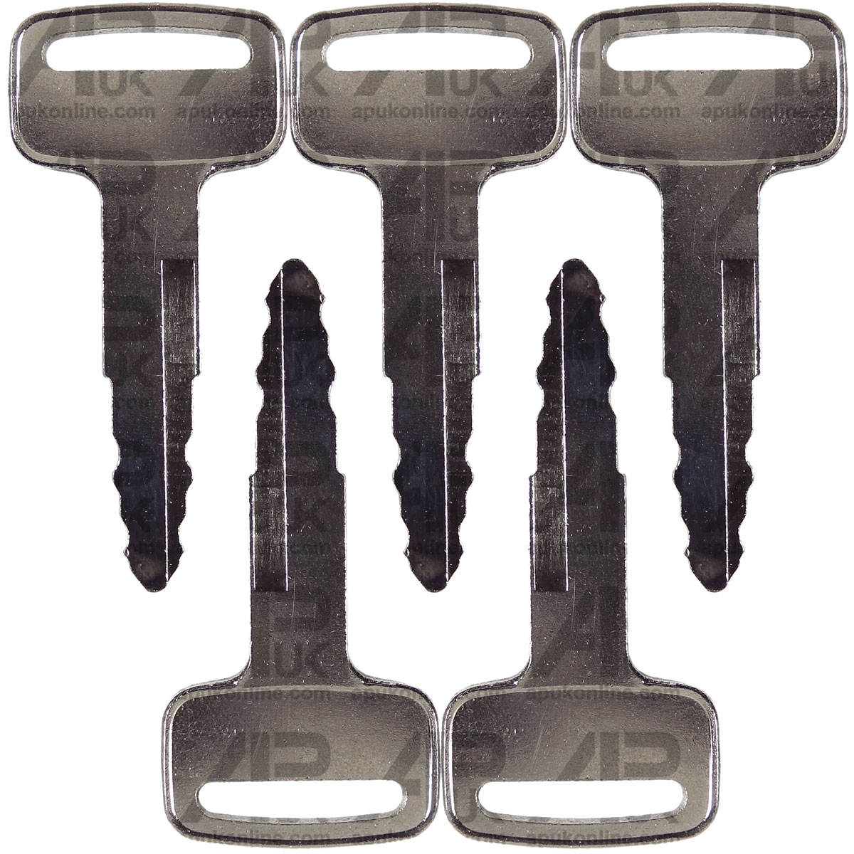 5x Starter Switch Ignition Master Key for Nissan New Series Forklift Lifts Plant