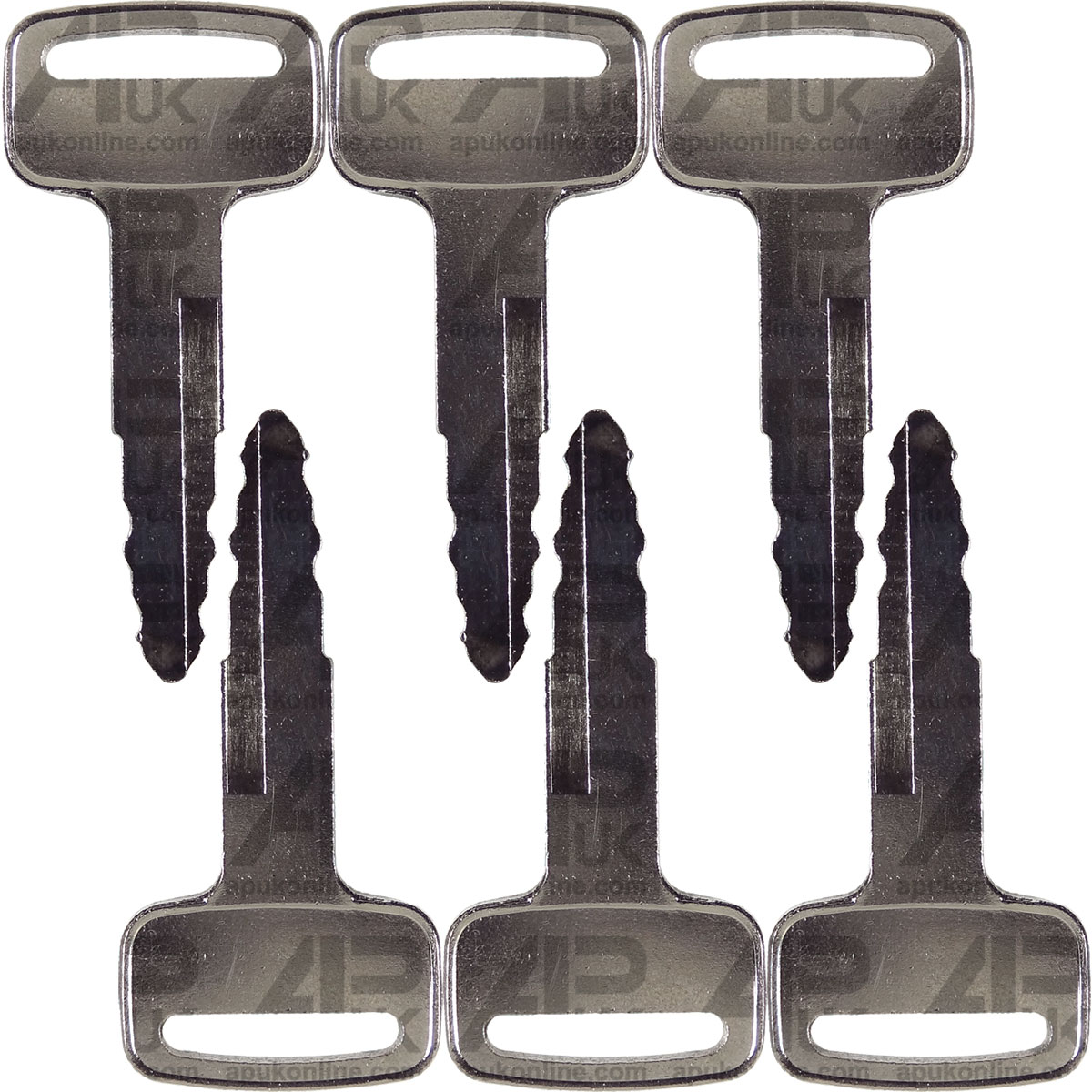 6x Starter Switch Ignition Master Key for Nissan New Series Forklift Lifts Plant