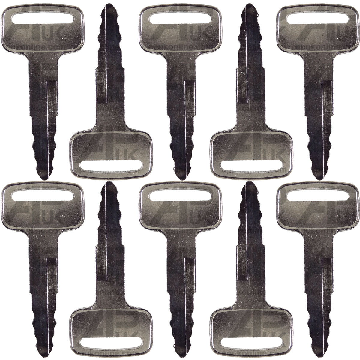 10x Starter Switch Ignition Key for Nissan New Series Forklift Lifts Plant