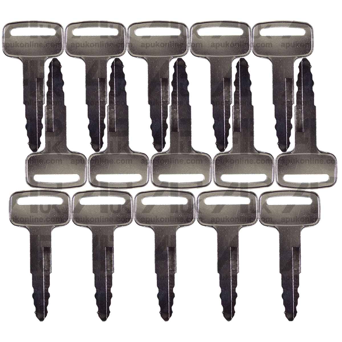 15x Starter Switch Ignition Key for Nissan New Series Forklift Lifts Plant