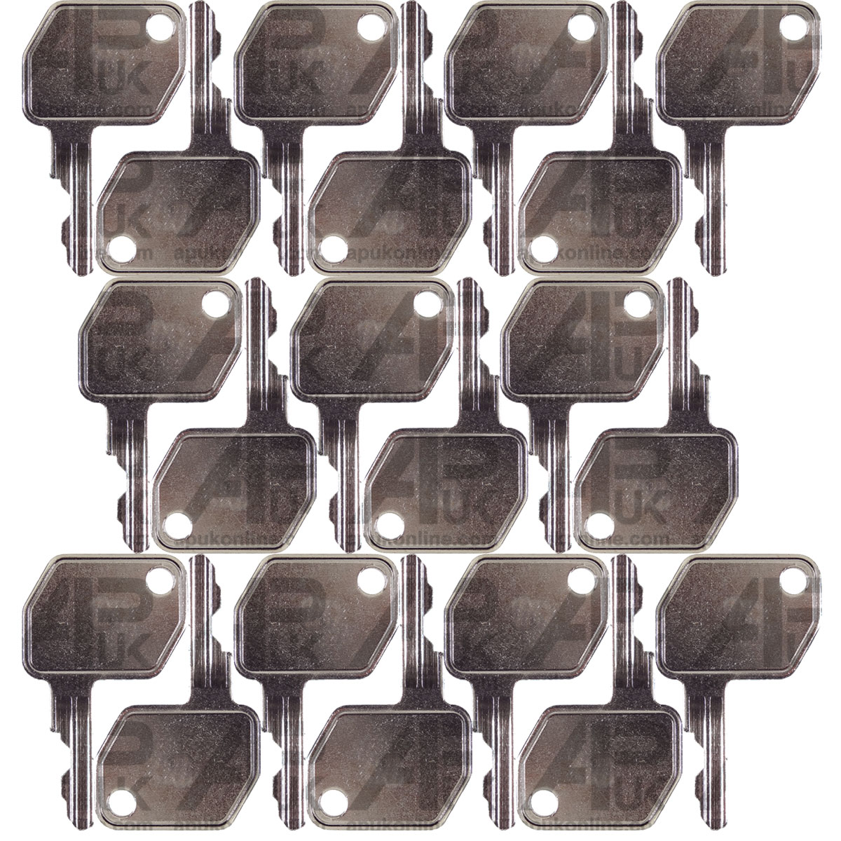 20x Ignition Switch Key for Thwaites Dumper Truck Excavator JCB 3CX 926 Forklift