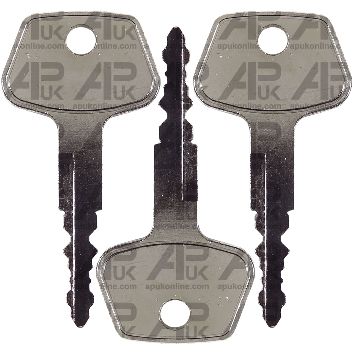 3x Ignition Keys for Daewoo Doosan Terex Bobcat Dumper Digger Excavator F900