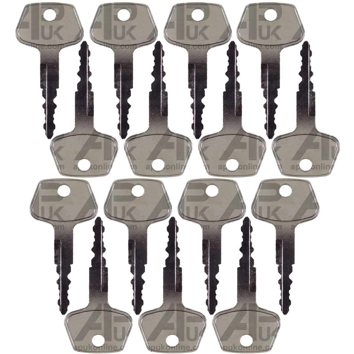 15x Ignition Keys for Daewoo Doosan Terex Bobcat Dumper Digger Excavator F900