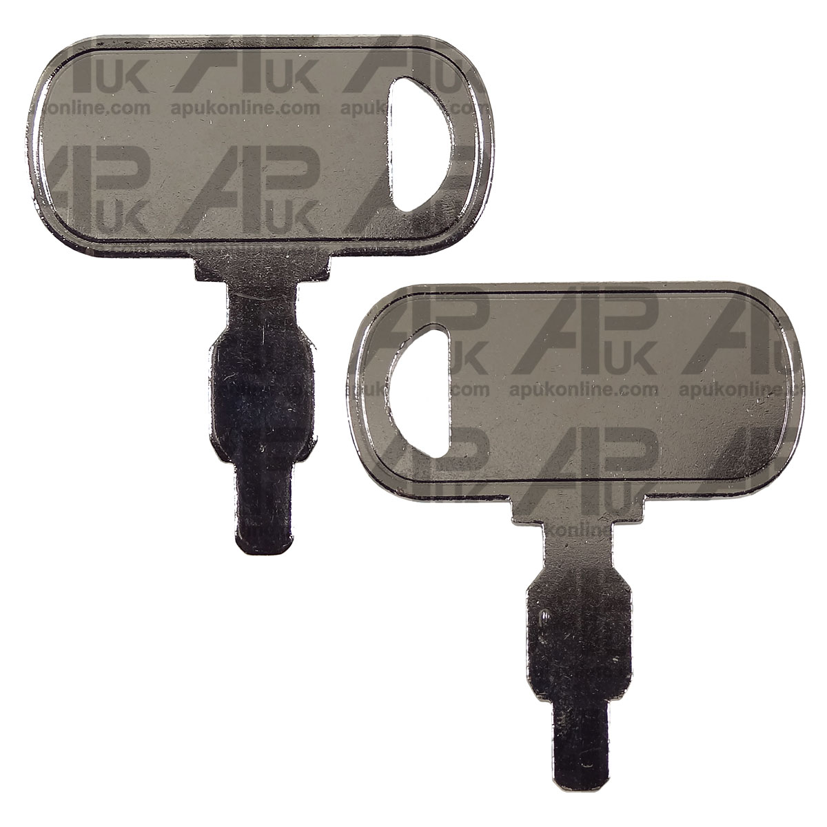 2x Ignition Starter Keys for Honda Generators Heavy Equipment Tractor Plant