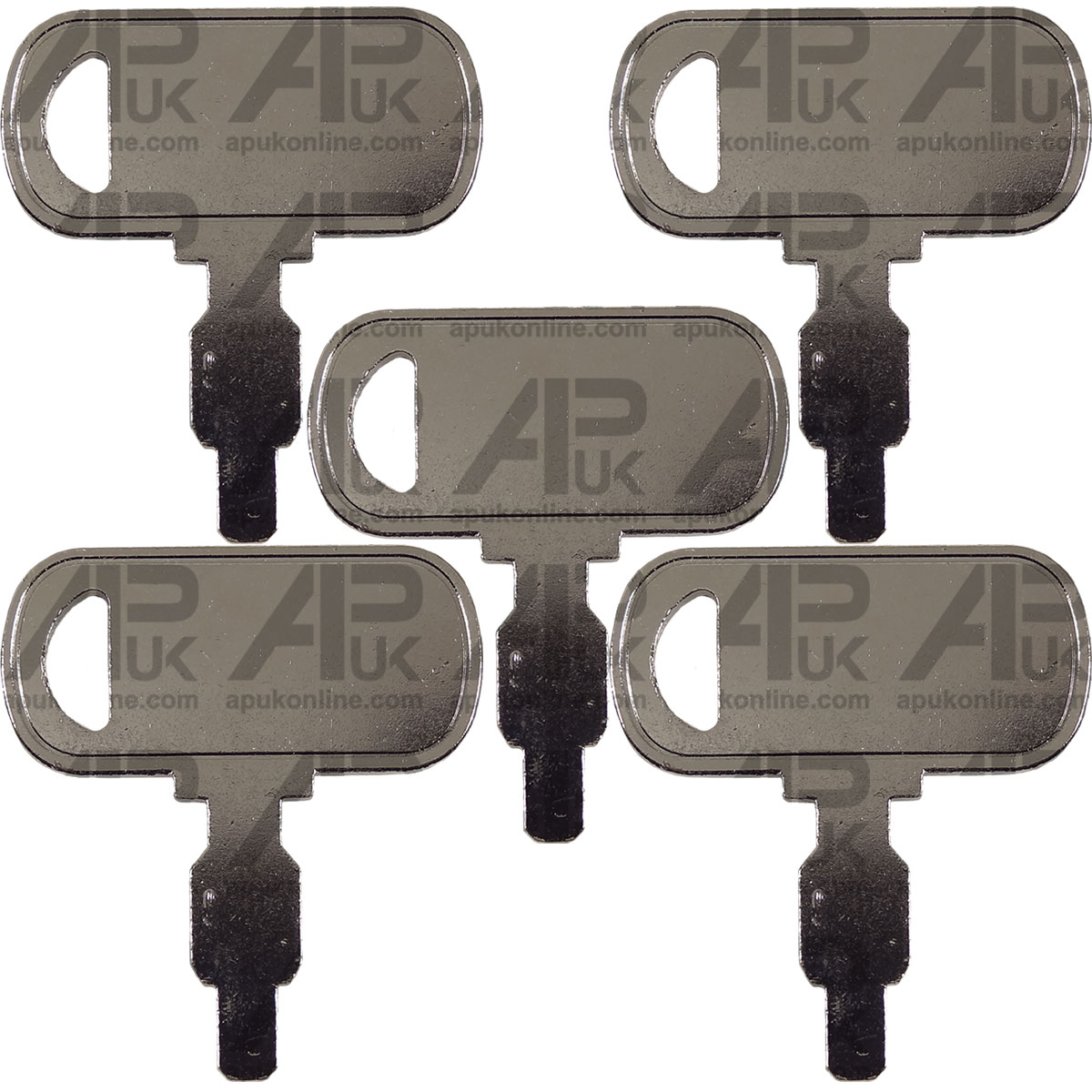 5x Ignition Starter Keys for Honda Generators Heavy Equipment Tractor Plant