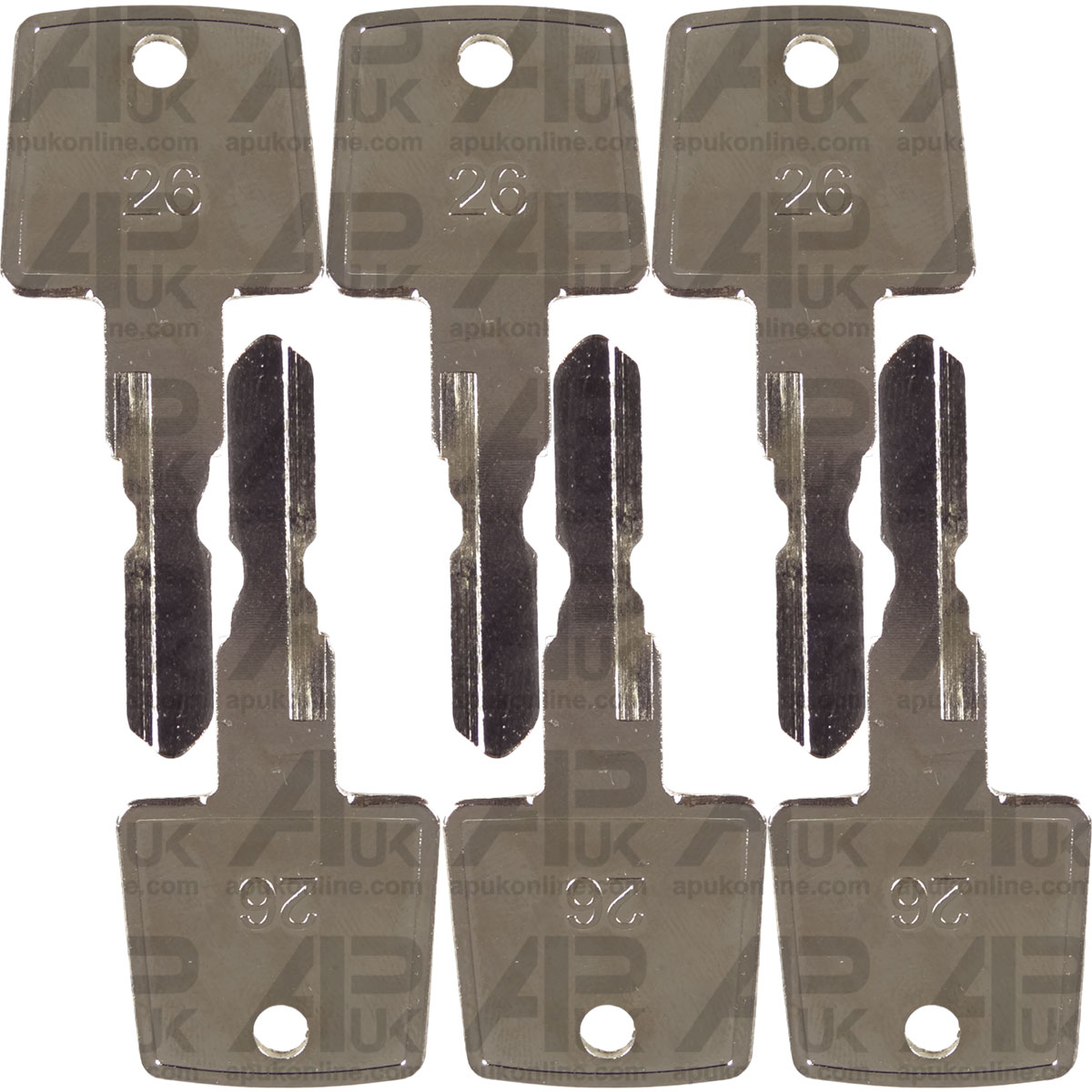 6x Ignition Switch Key for Club Car DS Precedent Golf &amp; Utility Cart Buggy Carts