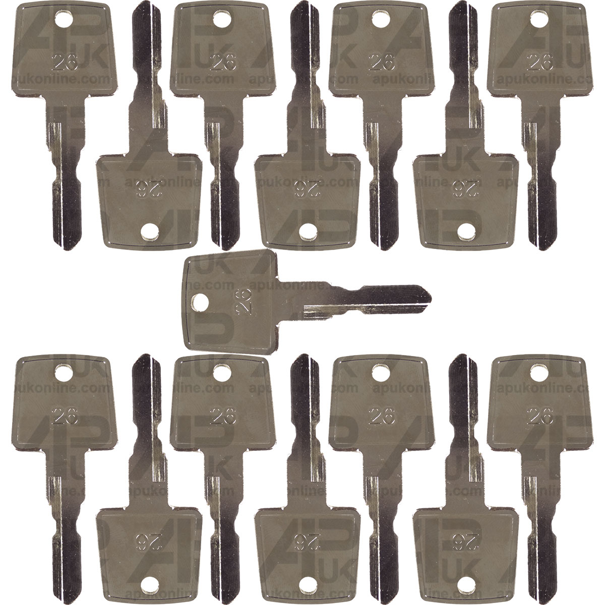 15x Ignition Switch Keys for Club Car DS Precedent Golf &amp; Utility Cart Buggy