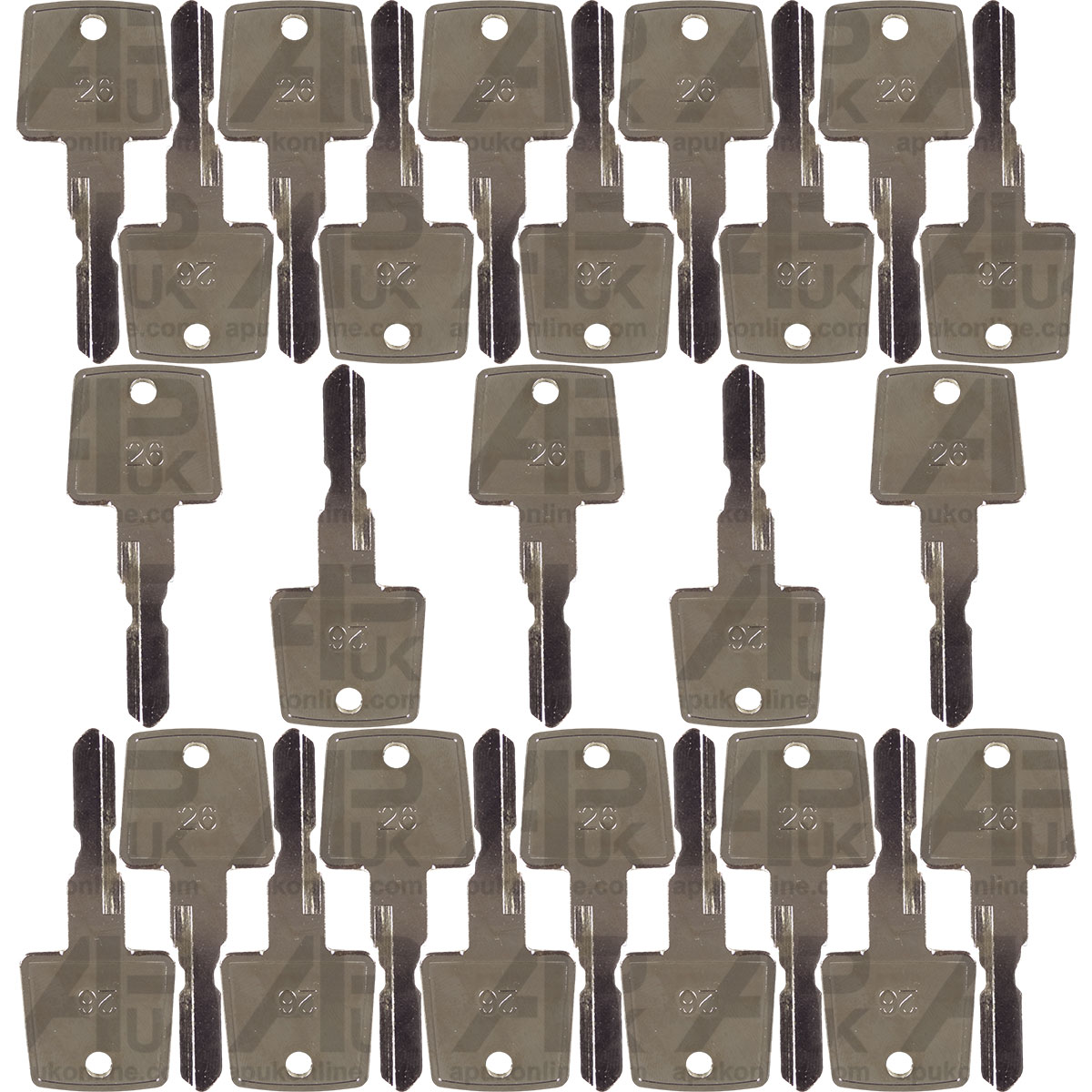 25x Ignition Switch Keys for Club Car DS Precedent Golf &amp; Utility Cart Buggy