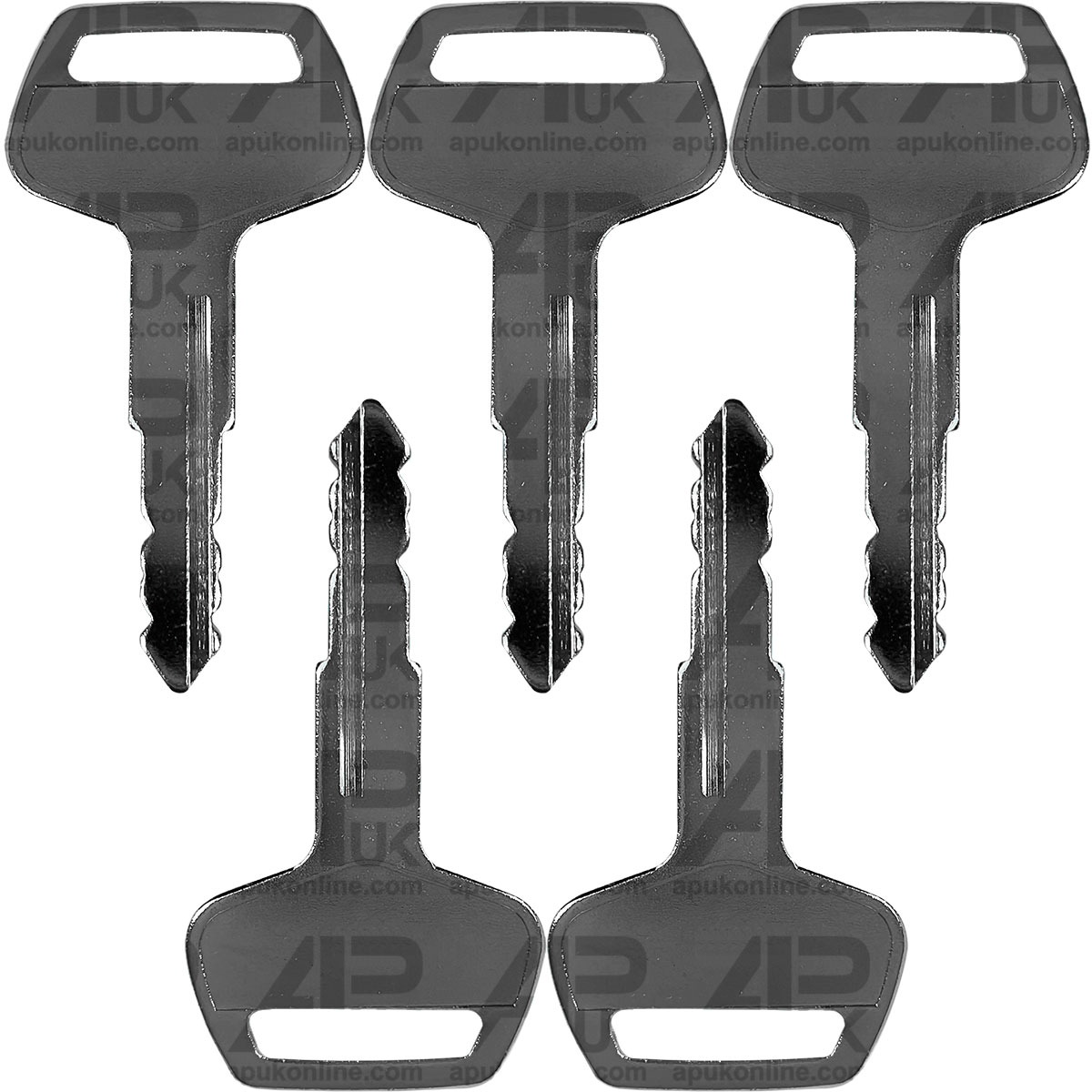5x Ignition Keys for Komatsu 787 646 648 Forklift Grader Dozer Loader Stapler