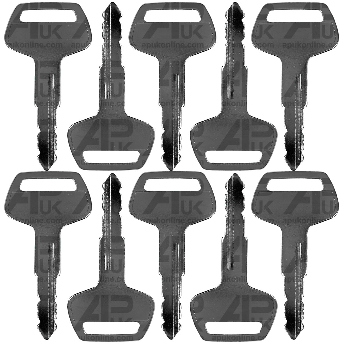 10x Ignition Keys for Komatsu 787 646 648 Forklift Grader Dozer Loader Stapler