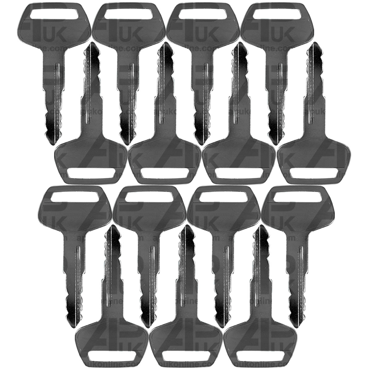 15x Ignition Keys for Komatsu 787 646 648 Forklift Grader Dozer Loader Stapler