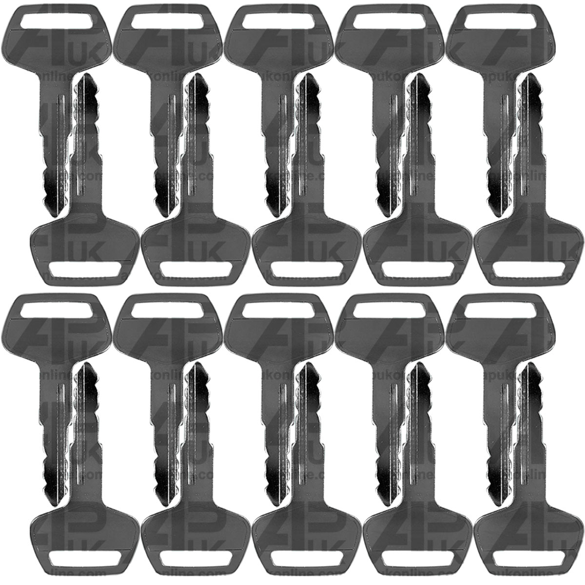 20x Ignition Keys for Komatsu 787 646 648 Forklift Grader Dozer Loader Stapler