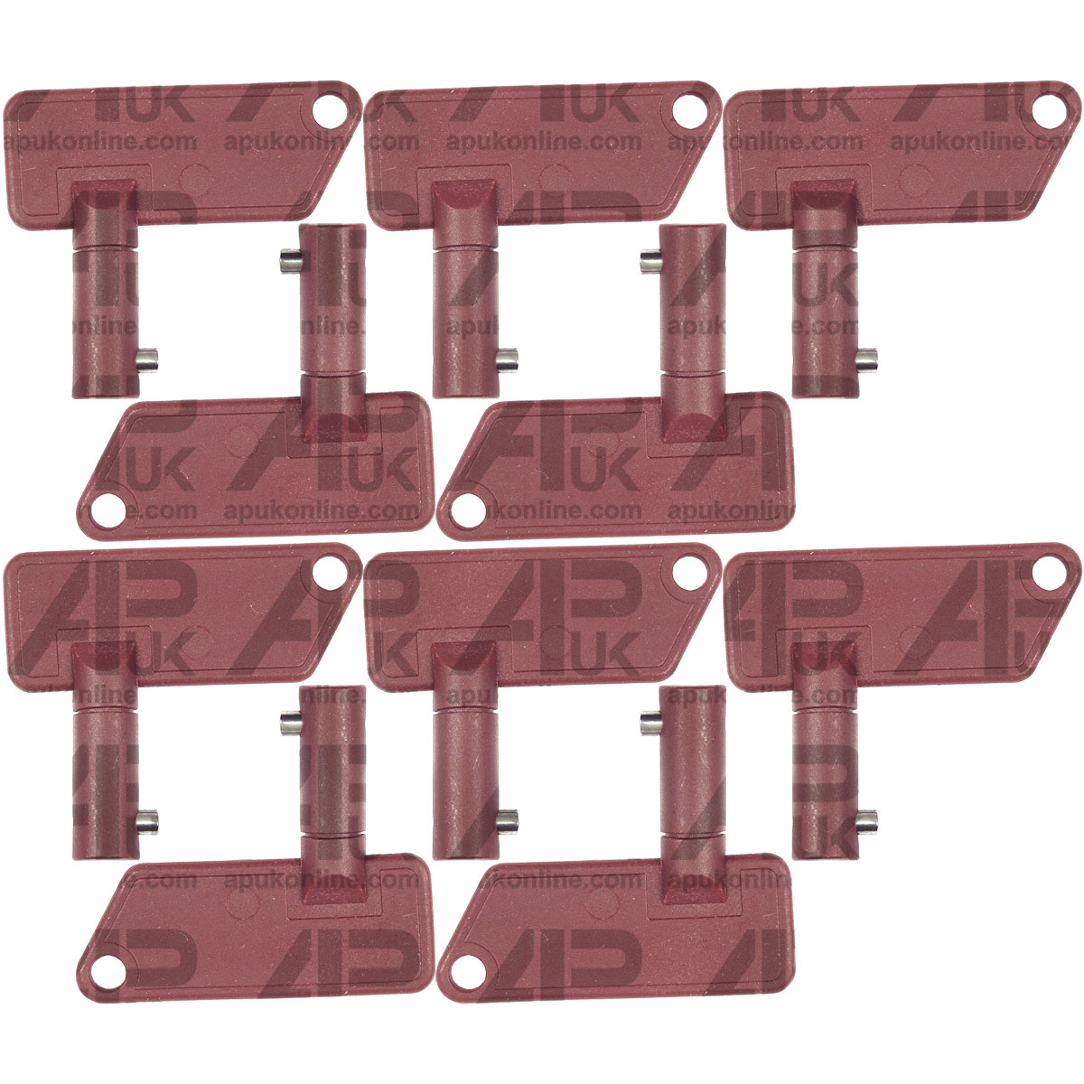 10x Red Isolator Key Race Rally FIA Car Marine Auto Boat Battery Cut Off 12v 24v